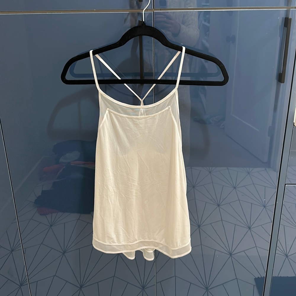 Lululemon Tank Top with Mesh Detail